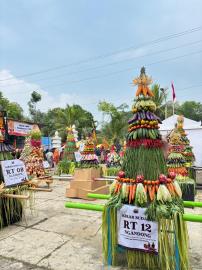 PUNCAK PERINGATAN HARI JADI KE 95, PEMERINTAH KALURAHAN PATUK GELAR KIRAB BUDAYA